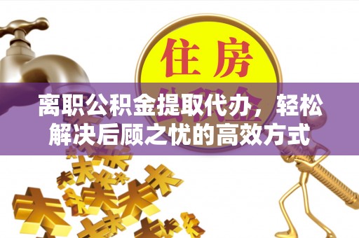 屯昌离职公积金提取代办，轻松解决后顾之忧的高效方式