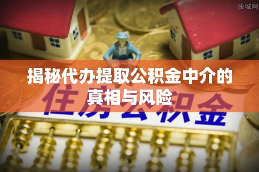 屯昌揭秘代办提取公积金中介的真相与风险